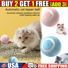 Automatic Rolling Ball Smart Cat Dog Toy Electric Pet Self-moving Kitten Game US - CN