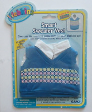 At smart sweater vest fits most WEBKINZ clothes CODE clothing dress your pet - Aurora - US