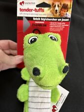 Smart Pet Love Tender Tuffs Fetch Toy Green Alligator NEW - North Scituate - US
