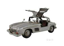 1954-57 Mercedes Benz 300L Gullwing Metal Car Model 13 Classic Automotive Decor"