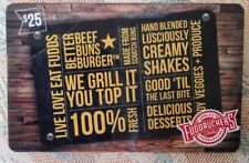 New!! Fuddruckers $25.00 Gift Card