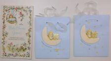 3 Mary Hamilton BABY SHOWER Items GAMES Tablet 24 Sheets+2 Baby Boy Gift Bags