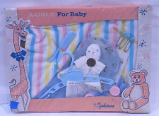 VTG Lot Styletown BABY ITEMS pins hanger rattle blanket bib Cannon terry Cloth