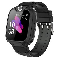 HD Touch Screen Unisex Kids Black Learning Games Camera Smart Watch For 4-12yo - Folsom - US