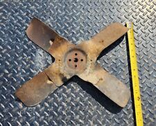Vintage Four 4 Blade Automotive Fan Metal Classic Decor Mancave