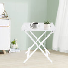 Modern Minimalist Folding Acrylic End Table Night Stand Tray Transparent Movable - Monroe Township - US