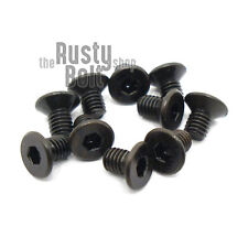 M3 x 5mm, Socket Flat Head Screws, 10.9 Steel, Black Oxide - Lawrenceville - US