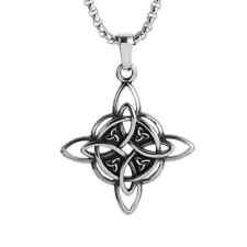 Irish Celtic Knot Pendant Necklace✨