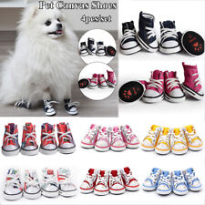 4pcs Pet Dog Boots Denim Sports Shoes Puppy Anti-slip Sneakers For Small Dogs + - Toronto - Canada