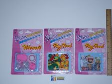 Gloria Doll House Furniture/ (9502-1, 9502-2, 9502-3) Play Foods & Utensil Set