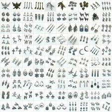 Lot Antique Charms Pendants For Earrings Bracelet Necklace Jewelry Making DIY