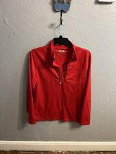 Izod Performx 1/4 Zip Red Pullover Men's Size Medium