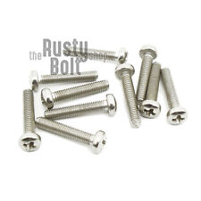 M3 x 16mm, Phillips Pan Head Screws, A2 304 18-8, Stainless Steel - Lawrenceville - US