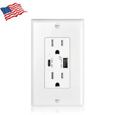 4.2A USB Type C Outlet Overvoltage Overcurrent Overload Protection TR Smart Chip - South El Monte - US