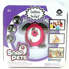 Snap Pets Selfies in a Snap Portable Bluetooth Camera (WowWee) Pink Rabbit - Little Elm - US