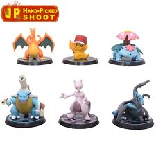 Anime Pet Elfin Pika And Mega Pet Smart Small 8cm 6Pcs Figure Statue Toy - CN