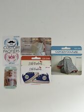 5x Gift Cards Rufflebuns Canopy Couture Pacifiers $60,50,50,35,30 $225.00 Total