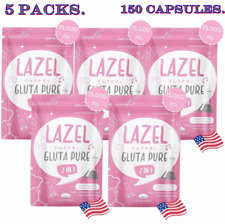5x Lazel Gluta Pure 15000mg Dietary Supplements Radiance Aura Skin 30 Softgel - Toronto - Canada