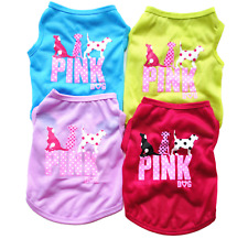 Small Dog Cat Pet Summer Shirt Vest Clothes Cute Puppy T-Shirt Coat Apparel USA - Toronto - Canada