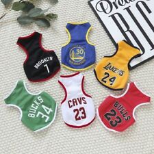 Soft Dog T-Shirts S/M/L Basketball Wear Summer Pet Clothes Pet - Toronto - Canada