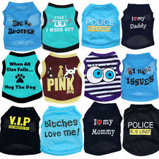 Small Dog Puppy Clothes Male Pet Funny Shirt Boy Pup Vest for Chihuahua Yorkie - Toronto - Canada