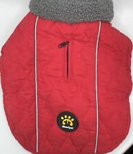 Dog Cold Weather Coats Cozy Windproof Padded Sherpa Warm Dog Jacket Small Red - Toronto - Canada