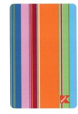 Kmart Colorful Stripes Gift Card No $ Value Collectible