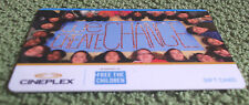 Cineplex Gift Card We Create Change 2016 Collectible $0 value FD44525 Canada