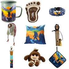*CHOOSE BIGFOOT* Gift Stuffed Plush Blanket Pillow Towel Sasquatch Hat Mug Stick