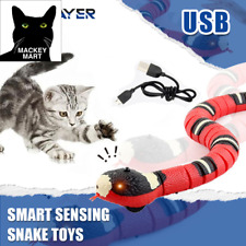 Smart Sensing Snake Interactive Cat Toys Automatic Toys for Cats USB Charging Ac - CN