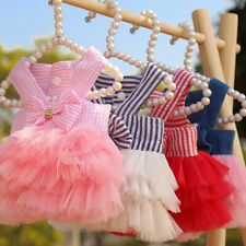 Small Pet Dog Cat Mesh Skirt Sweet Princess Tutu Dress Puppy Clothing Apparel I - Toronto - Canada