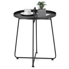 Outdoor Metal Patio End Side Table Weather Resistant for Garden Balcony Yard - Mumbai - India
