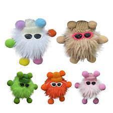 2Pcs Soft Car Tail Decoration Automotive Cartoon Doll Car Tail Light Decoration