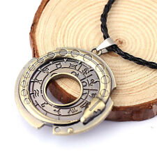 Retro Unisex Metal Jewelry Amulet Pendant Necklace Lucky Protective Talisman *oa