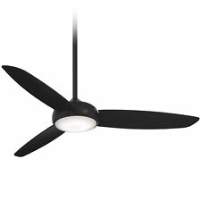 Minka Aire Concept IV 54 in. LED Indoor/Outdoor Coal Smart Ceiling Fan - Costa Mesa - US