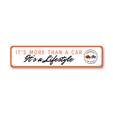 Vette is a Lifestyle Aluminum Chevy Car Metal Sign Chevrolet Automotive Car Man