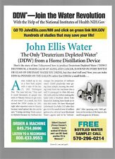 John Ellis Water Home Distillation Device & BIE Health Products GHR 2016 Ads - North Apollo - US