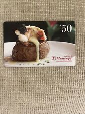 FLEMINGS STEAKHOUSE GRILL BAR RESTAURANT GIFT CARD 50