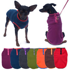 Pet Fleece Harness Vest Jacket Puppy Dog Warm Sweater Coat Shirt Apparel☆ - Toronto - Canada