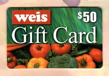 WEIS Assorted Vegetables ( 2003 ) Gift Card ( $0 - NO VALUE )