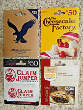 Gift Cards, Collectible, new, unused cards with backing, no value on cards (IO)