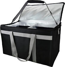 Premium Insulated Food Delivery Bag with YKK Zipper – Large