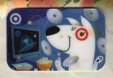TARGET Bullseye Watching DVD's ( 2005 ) Lenticular Gift Card ( $0 )