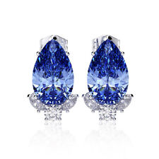 Fashion 925 Silver Filled Drop Earring Women Cubic Zircon Wedding Jewelry Gift