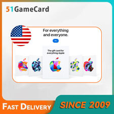 Apple Gift Card App Store iTunes-Value：5.10.25.50.100 for US only