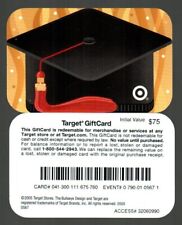 TARGET Graduation Cap ( 2005 ) Gift Card ( $0 ) V2 - RARE