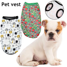 Summer Printing Puppy Pet Dog Cat T-Shirt Vest Shirt Small Dog Clothes Costume - Toronto - Canada