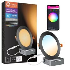 Lumary 6 inch Smart Recessed Lighting - Wi-Fi Recessed Lights Ultra-Thin Smar... - US
