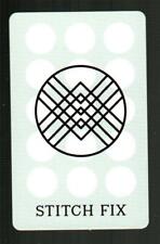 STITCH FIX Classic Logo, Collectable ( 2017 ) Gift Card ( $0 ) V2
