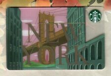 STARBUCKS New York, Brooklyn Bridge ( 2018 ) Gift Card ( $0 )